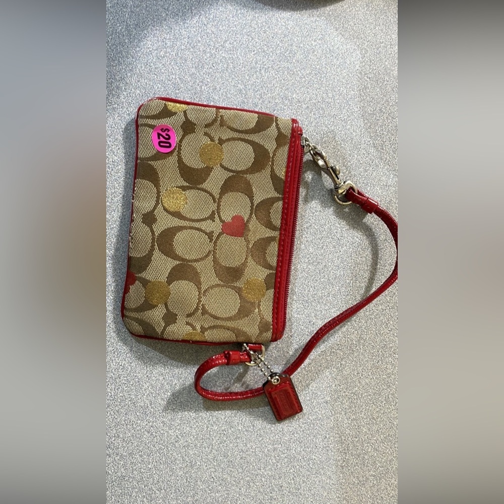 Coach wristlet